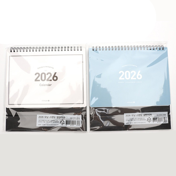 모닝글로리 2026 스탠딩 캘린더 25