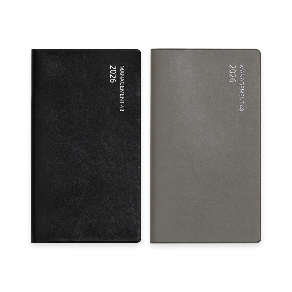 2026 양지다이어리 매니지먼트48 2면 1주 90x160mm 연도수첩