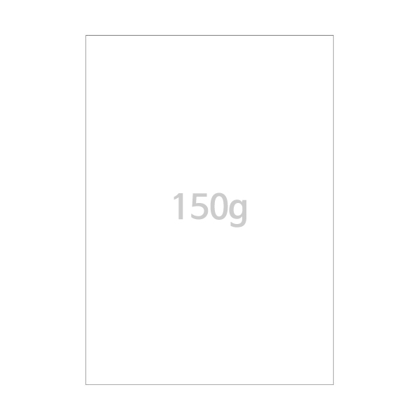 무지 150g A4 백상지 100매 상장용지