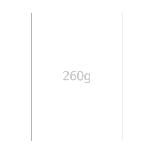 [무지]260g A4 백상지*10매