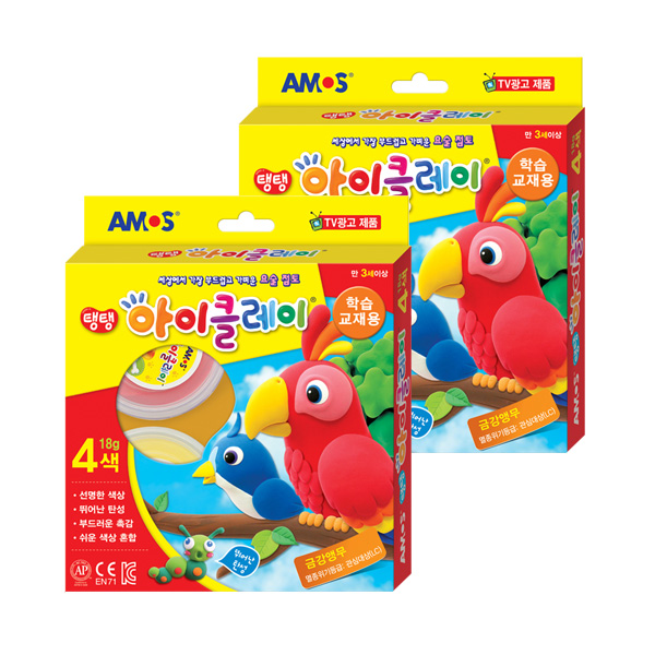 탱탱 아이클레이(학습교재용) 2개