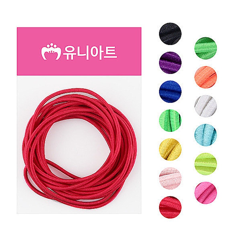유니아트 1000 칼라 고무줄