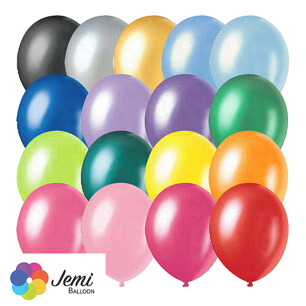 JEMI 12인치 펄 풍선 5입