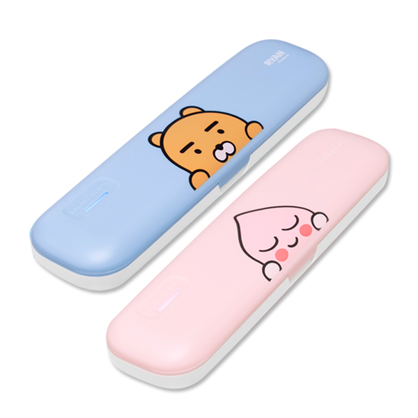 카카오프렌즈 휴대용 칫솔살균기 UV램프