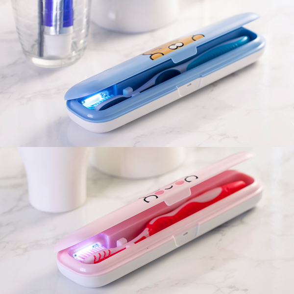카카오프렌즈 휴대용 칫솔살균기 UV램프
