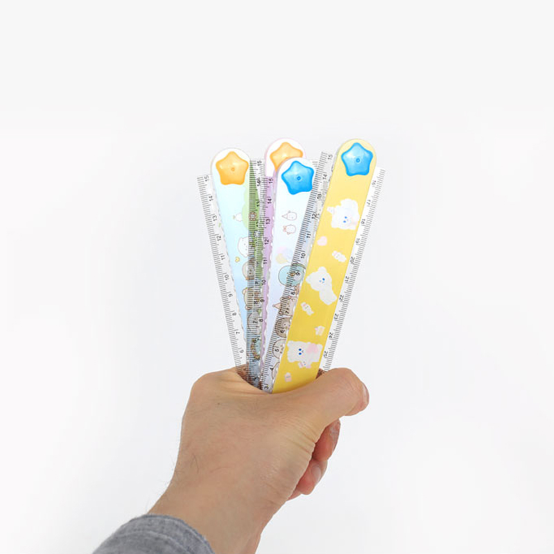 모닝글로리 캐릭터 겹자 30cm