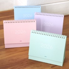 핑크풋 2026 봉주르 탁상 캘린더 달력