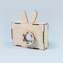 나무 토끼 카메라 만들기 DIY