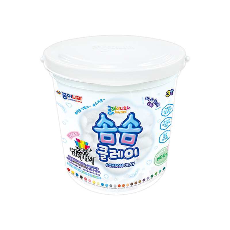 종이나라 솜솜클레이 800g