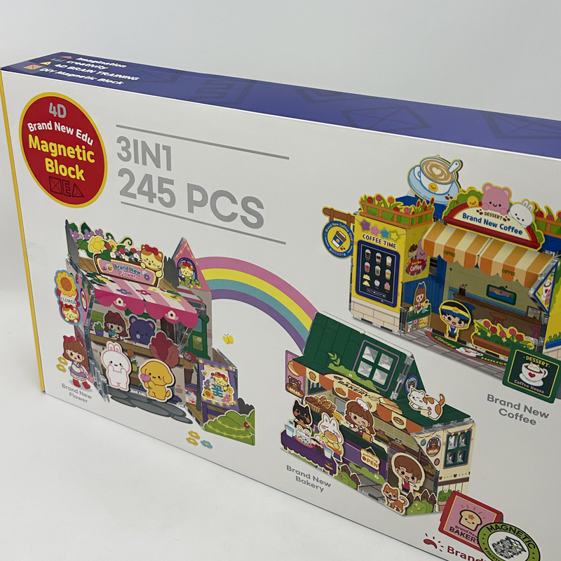 375000 브랜드 에듀 자석 블럭 245P