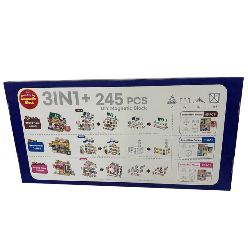 375000 브랜드 에듀 자석 블럭 245P