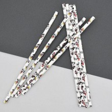 2900 미키 종이 빨대 20PCS MK6760