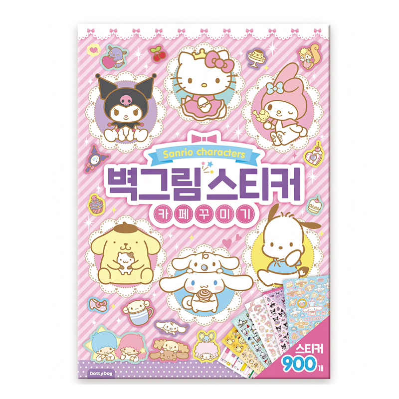 14900 산리오 캐릭터즈 벽그림 스티커