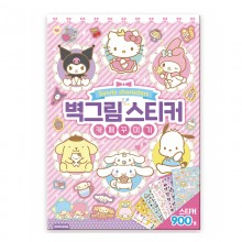 14900 산리오 캐릭터즈 벽그림 스티커